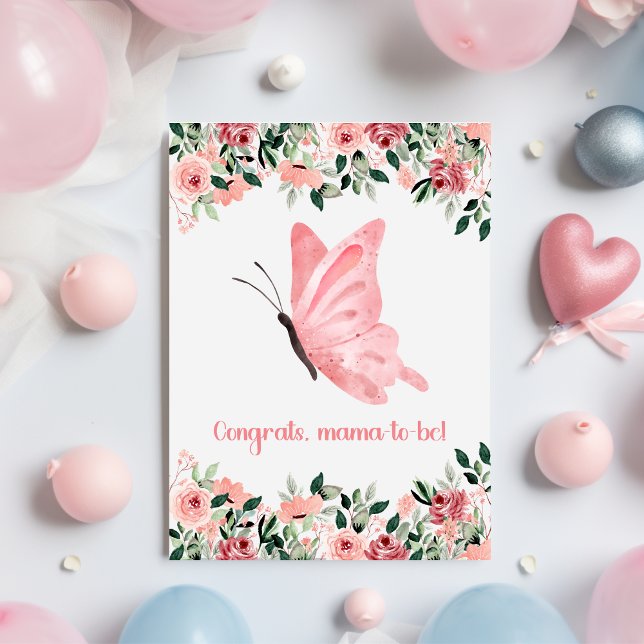 Sweet Baby Wishes Expecting Mum Pregnancy Congrats Card (Heartfelt Pregnancy Congratulations Card – Sweet Baby Wishes, Expecting Mom Card)