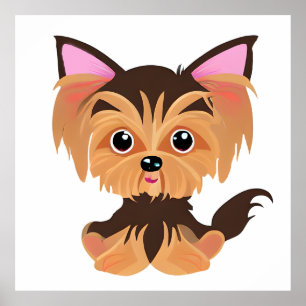 Sweet Baby Yorkie  Poster