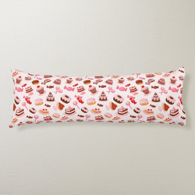 Sweet background body cushion (Front)