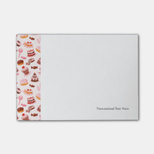 Sweet background post-it notes