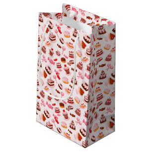 Sweet background small gift bag