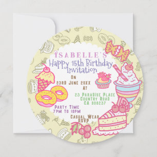 Sweet Bakery and Drinks Holiday Card