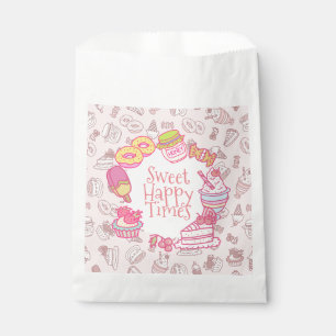Sweet Bakery and Drinks Peach Favour Bag