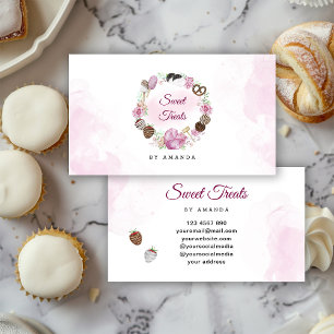 Sweet Bakery Business Card