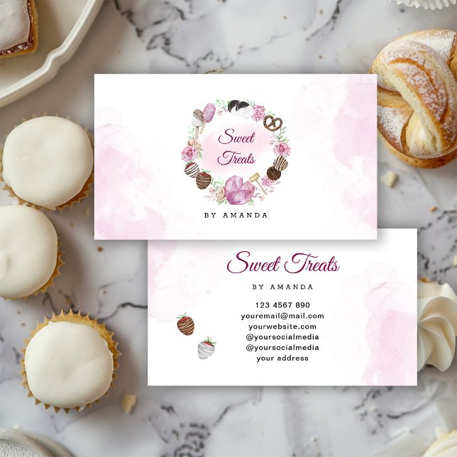 Sweet Bakery  Business Card (Creator Uploaded)