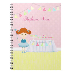 Sweet Ballerina Cupcake Celebration Notebook