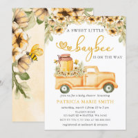 Sweet Baybee Is On The Way Honeybee Baby Shower