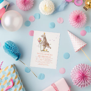 Sweet Bear Birthday Invitation