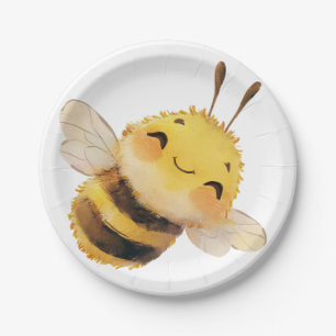 Sweet Bee 7'' Paper Plates