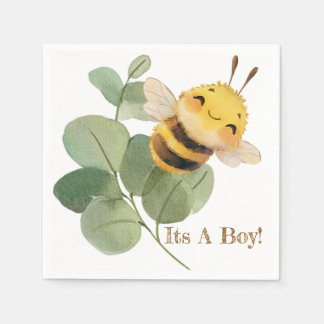 Sweet Bee Cocktail Napkins