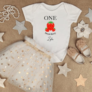 Sweet Berry Baby Bodysuit 1st Birthday