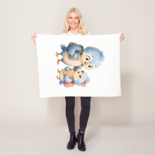 Sweet Bird Brother Fleece Throw Blanket
