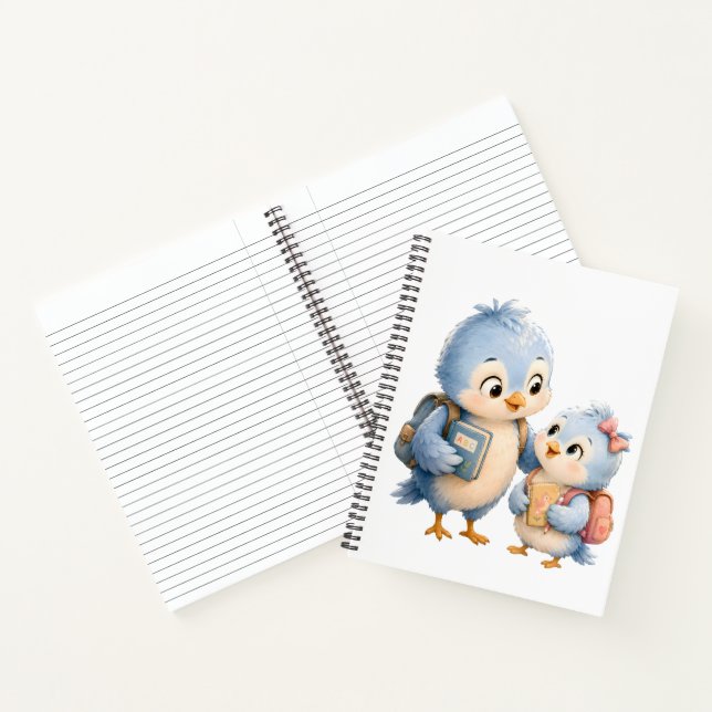 Sweet Bird Siblings Note Journal (Inside)