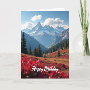 Sweet Birthday Alpine Card