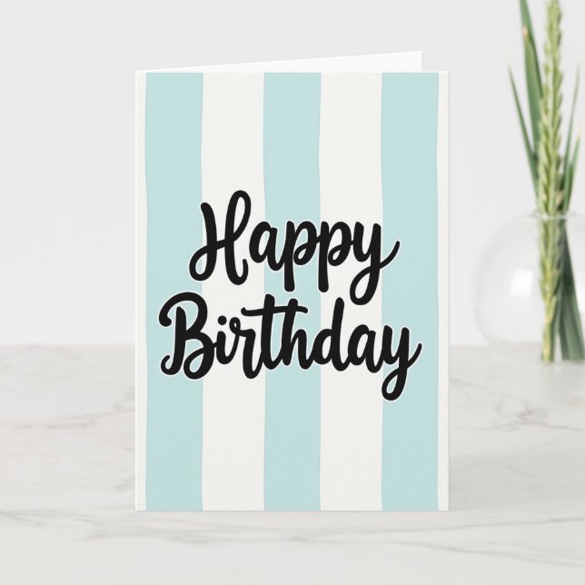 Sweet Birthday Art Card (Front)