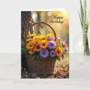 Sweet Birthday Basket Card