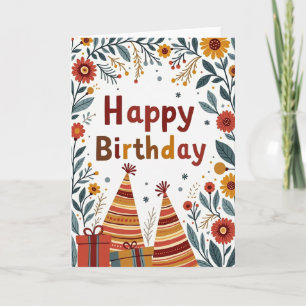 Sweet Birthday Botanical Card