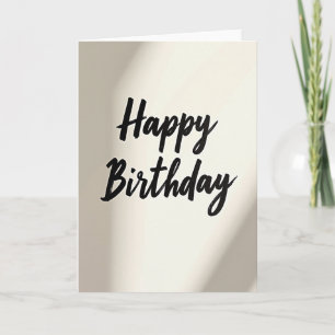 Sweet Birthday Brush Card