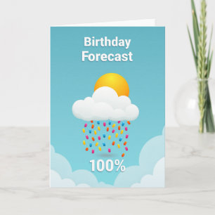 Sweet Birthday Candy Cloud Card