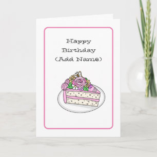 Sweet Birthday Card for Her Birthday Cupcake