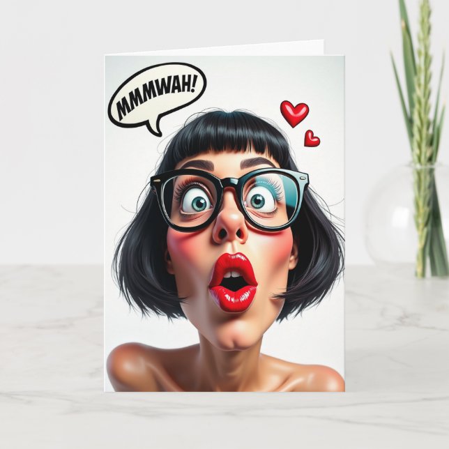 Sweet Birthday Closeup Card (Front)