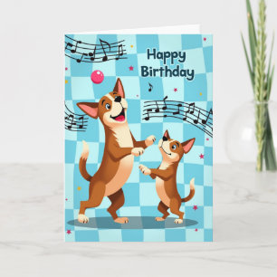 Sweet Birthday Dance Card