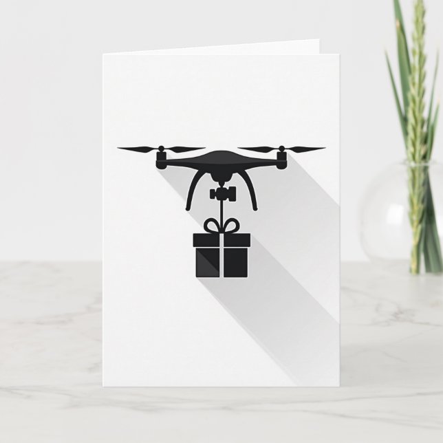Sweet Birthday Drone Card (Front)