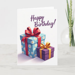 Sweet Birthday Floral Gift Card