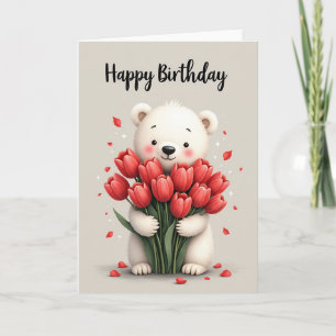 Sweet Birthday Fluffy Card