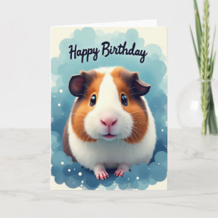 Sweet Birthday Fluffy Rodent Card