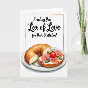 Sweet Birthday Food Card