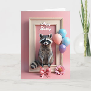 Sweet Birthday Furry Card