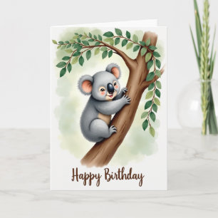 Sweet Birthday Marsupial Card