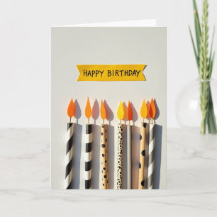 Sweet Birthday Pennant Card