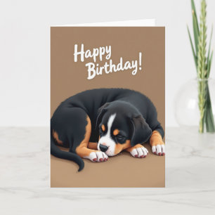 Sweet Birthday Puppy Card