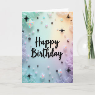 Sweet Birthday Shimmer Card