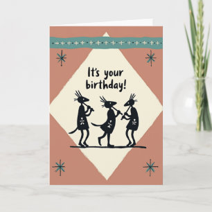 Sweet Birthday Silhouettes Card