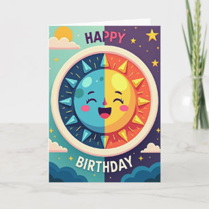 Sweet Birthday Sky Sun Card