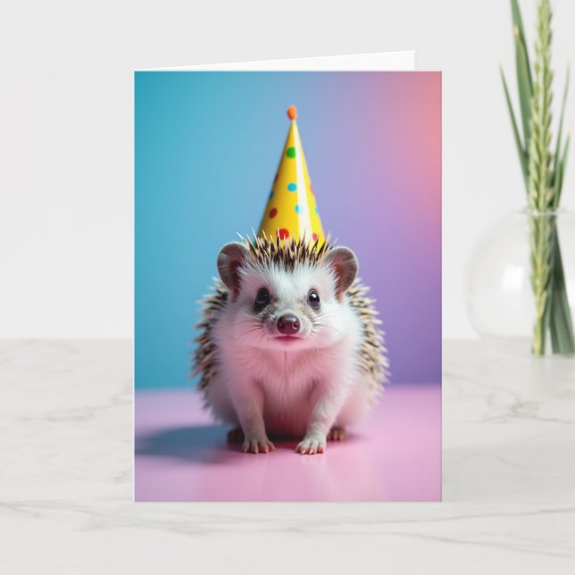 Sweet Birthday Spiky Card (Front)