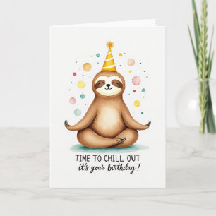 Sweet Birthday Watercolor Card