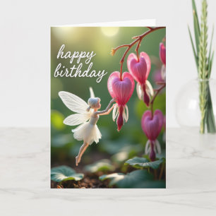 Sweet Birthday Winged Figure Card