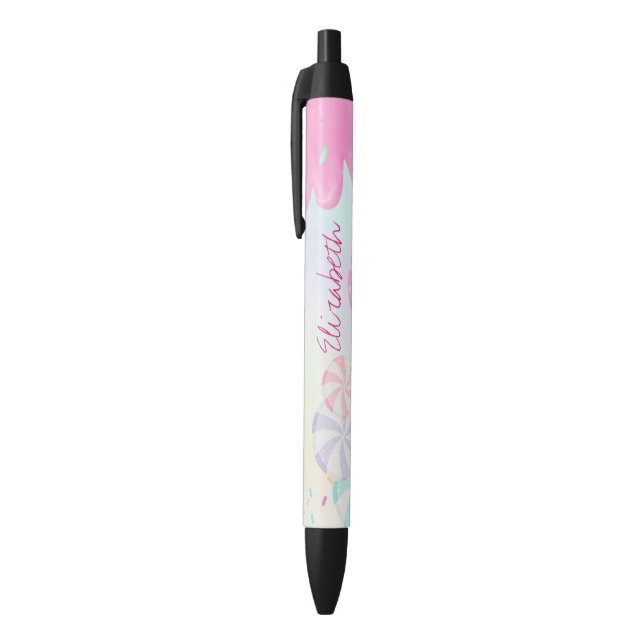 Sweet Black Ink Pen (Top (Vertical))