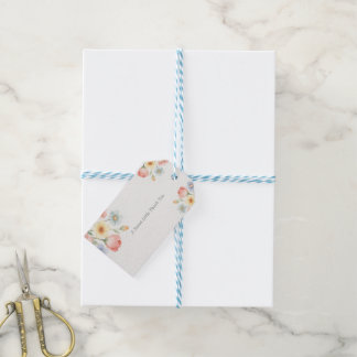 Sweet Bloom Invitation Gift Tags
