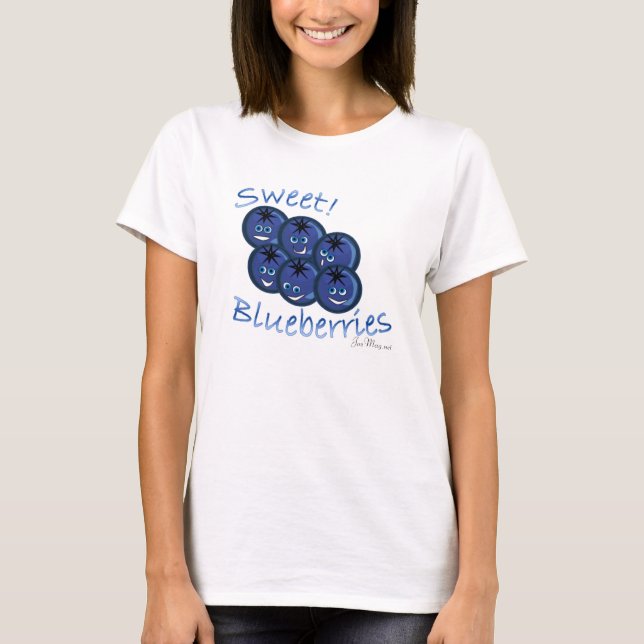 Sweet Blueberries T-Shirt (Front)