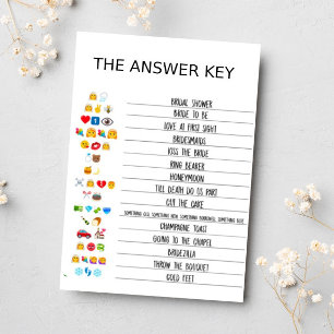 Sweet Blush Floral Double-Sided Bridal Shower Game