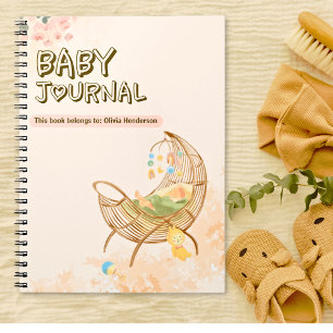 Sweet Boho Baby Journal