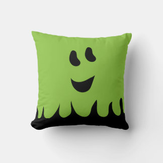 Sweet Boo Ghost Pillow-Green Cushion