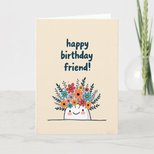 Sweet Bouquet Birthday Card