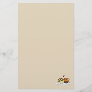 Sweet Bread Hot Chocolate Pan dulce Mexican concha Stationery