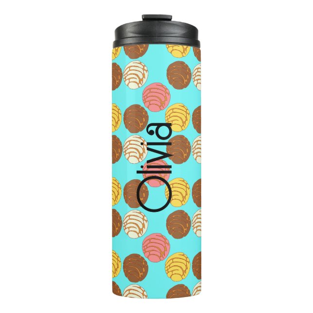 Sweet Bread Mexican Pan Dulce Conchas Thermal Tumbler (Front)
